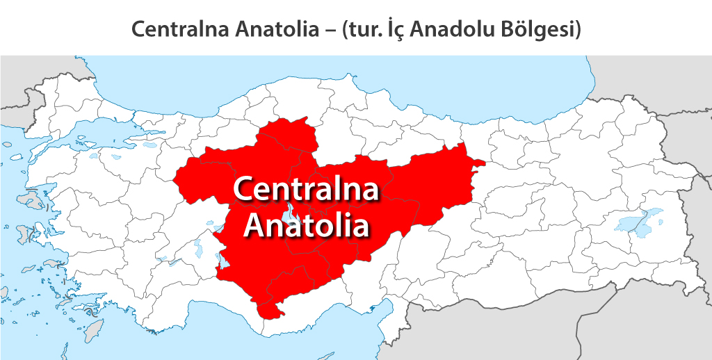 centralna anatolia w turcji