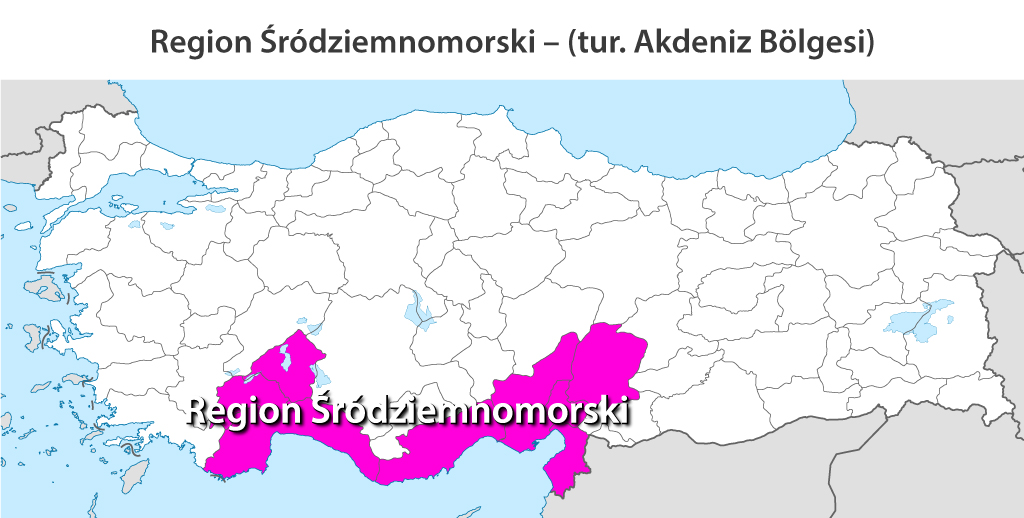 region srodziemnomorski w turcji